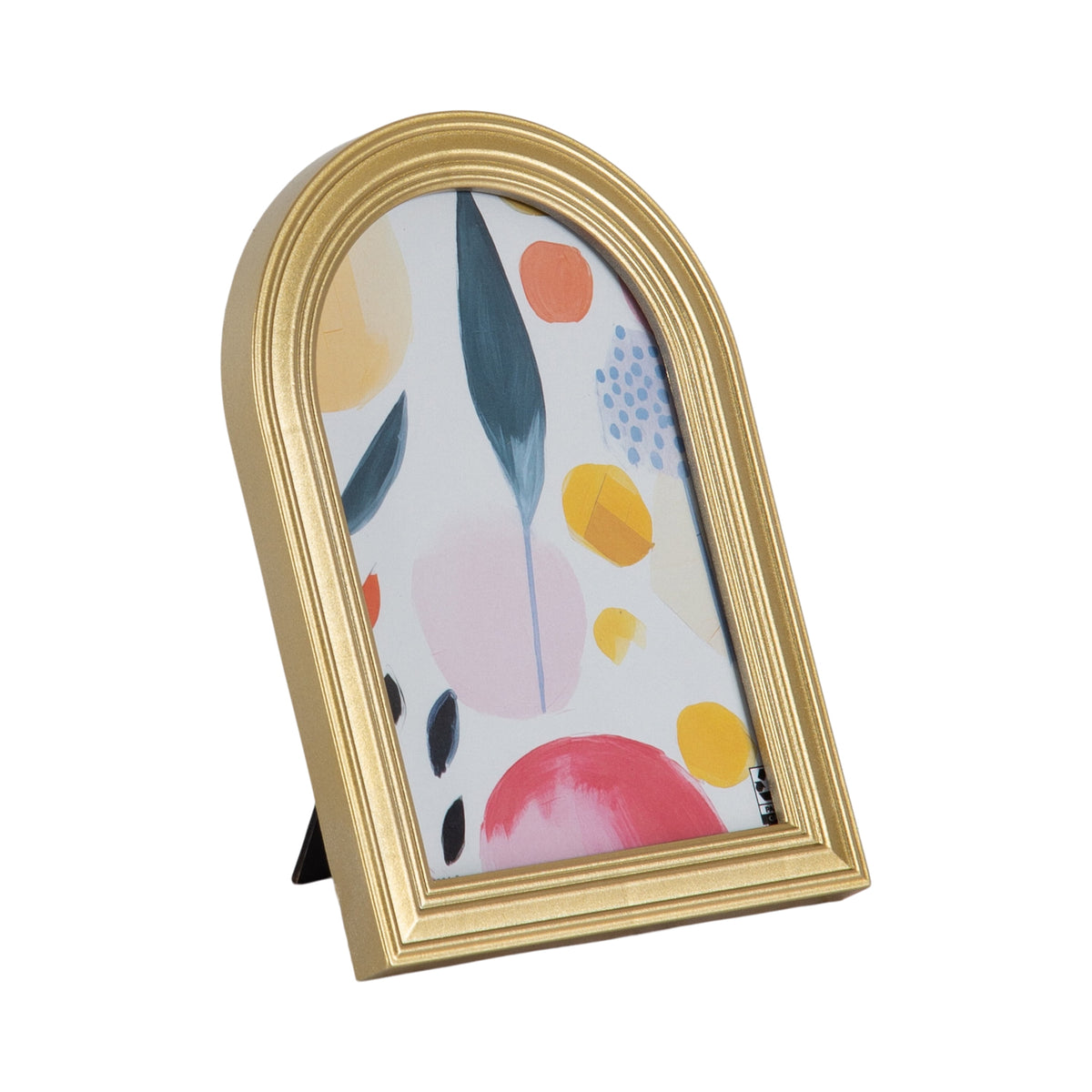 (3 pack) DesignOvation 4x6 Arch Gold Decorative Tabletop Picture Frame - My Store 2