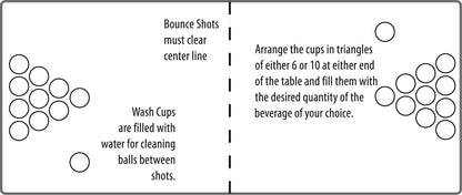 EastPoint Sports Ka-Pong Plastic Cup Party Game Set - 22 Plastic Cups - My Store 2