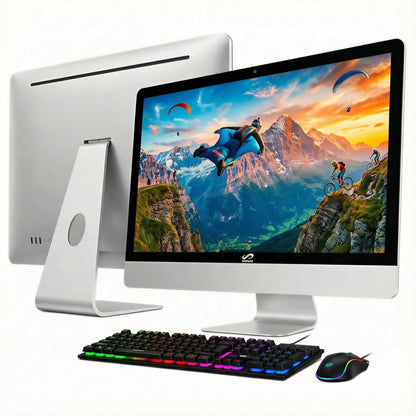 STGSivir All in One Desktop Computer, 23.6" FHD Display, Intel Core i7