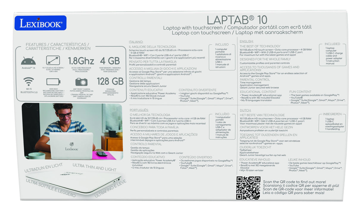 LAPTAB® 10 : Android-powered laptop with 10" touch screen for the who - My Store 2