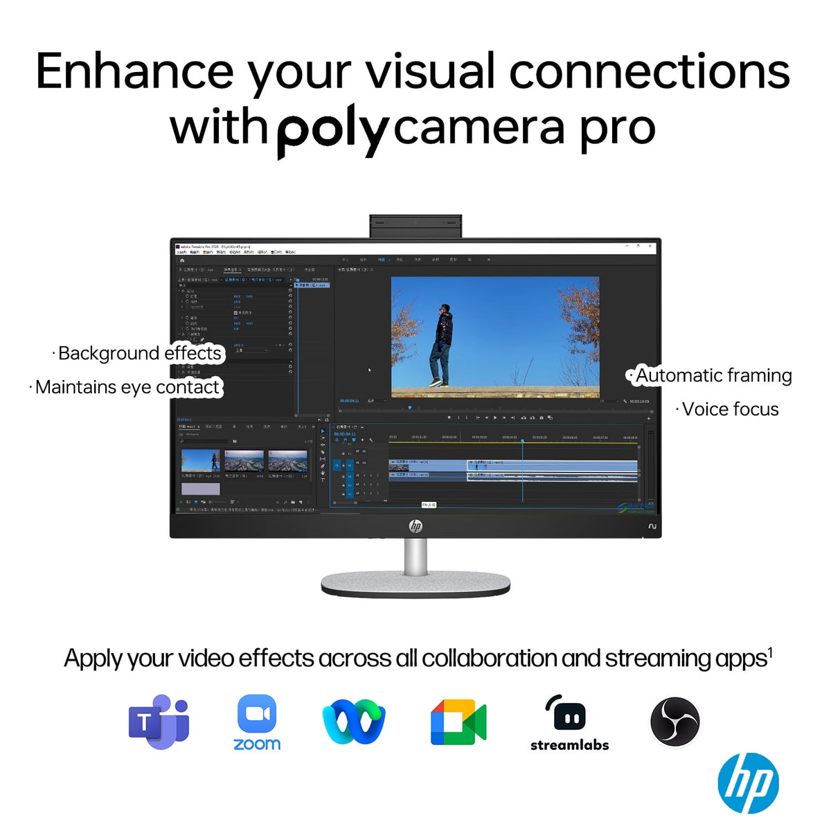 HP Essential 27" Touchscreen Business All-in-One, Intel Core Ultra 7 2