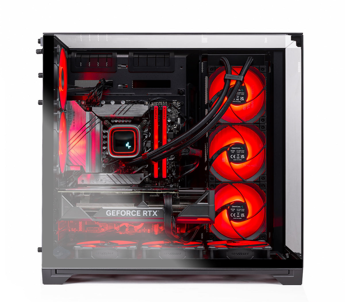 Skytech Gaming O11 Vision Gaming PC, AMD Ryzen 7 7700X 4.5GHz, AMD RX