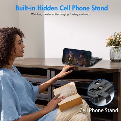 20000mAh Power Bank Portable Fast Charger with 4 Cables, Compatible wi - My Store 2
