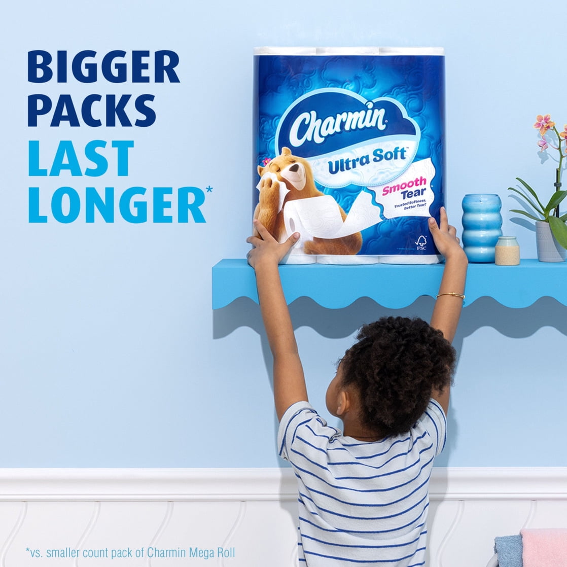 Charmin Ultra Soft Toilet Paper 24 Mega Rolls, 224 Sheets Per Roll