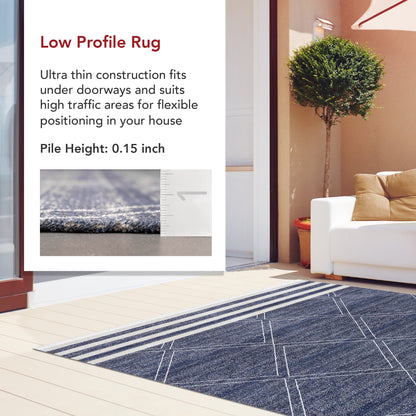 nuLOOM Roberge Coastal Indoor/Outdoor Area Rug, 2' 6" x 8', Runner, Ro