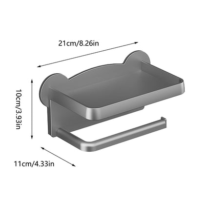 Wrjufa Toilet Paper Freestanding Rustproof Toilet Paper With Accessori