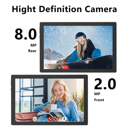 Android 15 Tablet 10 inch Tablets with Case, 12GB RAM + 64GB ROM (Expa - My Store 2