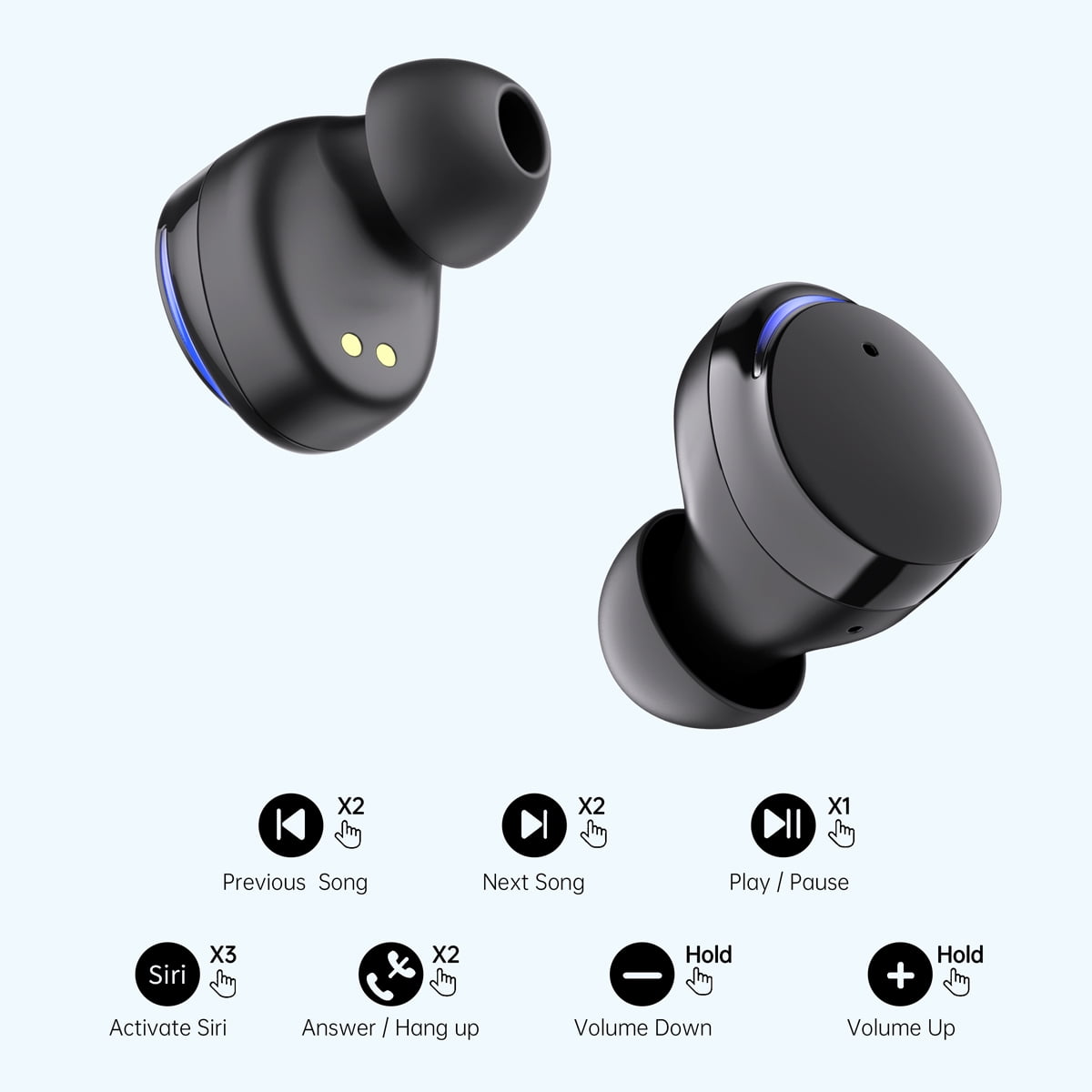 Cshidworld Wireless Earbuds, Bluetooth 5.0 Headphones IPX8 Waterproof, My Store 2