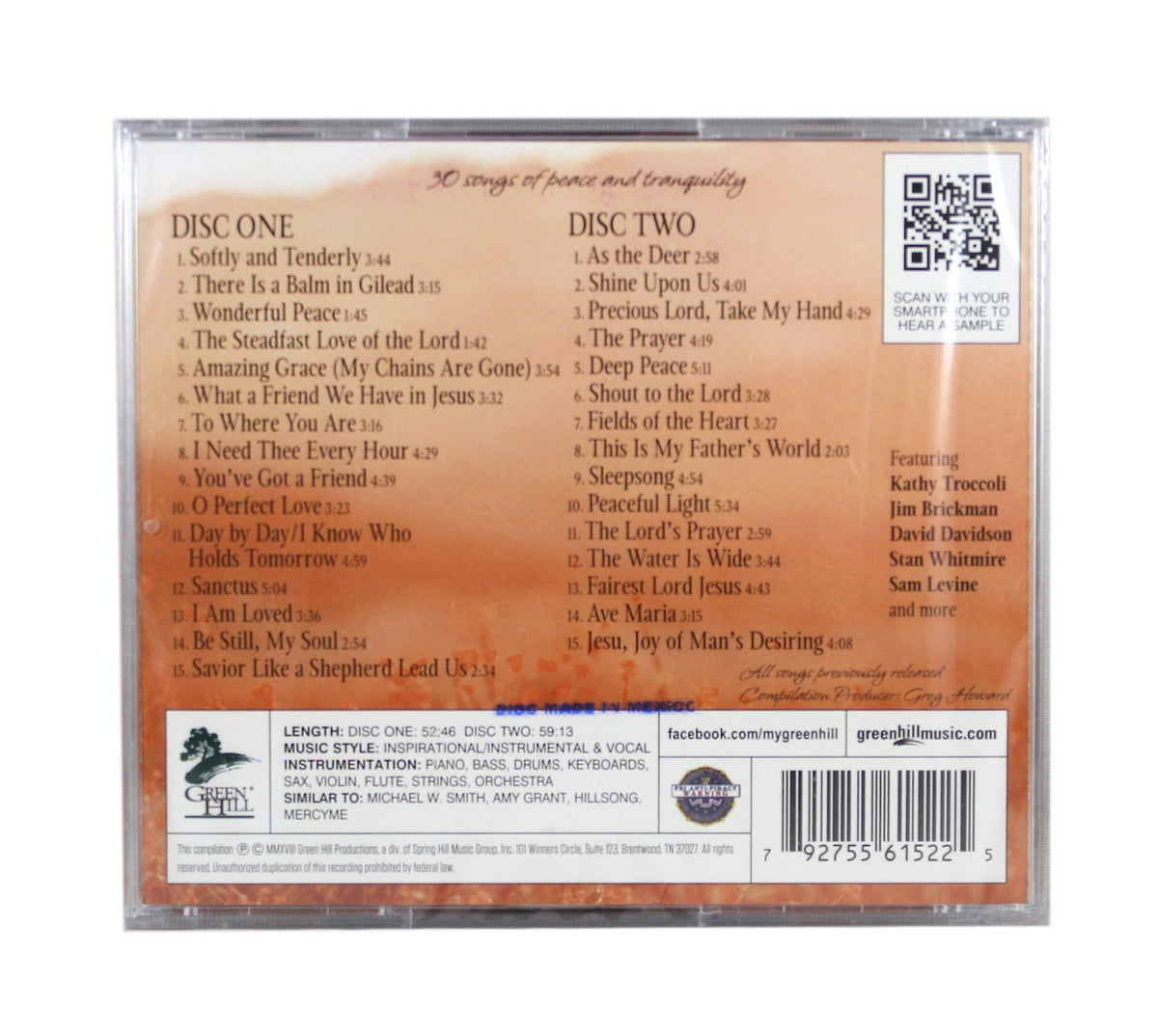 Various Artists - 30 Songs Of Peace (Various Artists) - Christian / Go