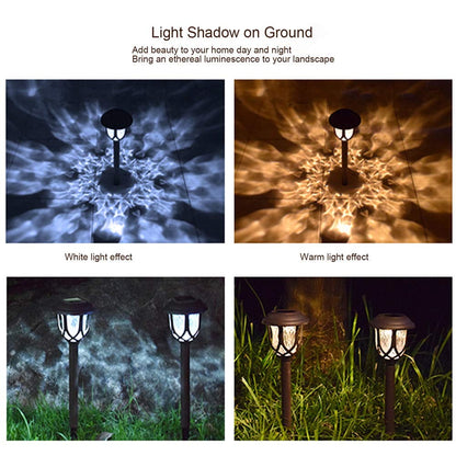10 Pack Solar Lights Outdoor Decorative, Solar Pathway Lights Outdoor,