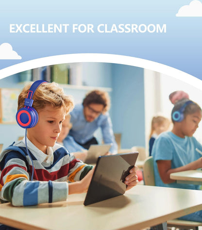 Upgrade USB Type C Kids Headphone for School, 94dB Safe Volume Limited - My Store 2
