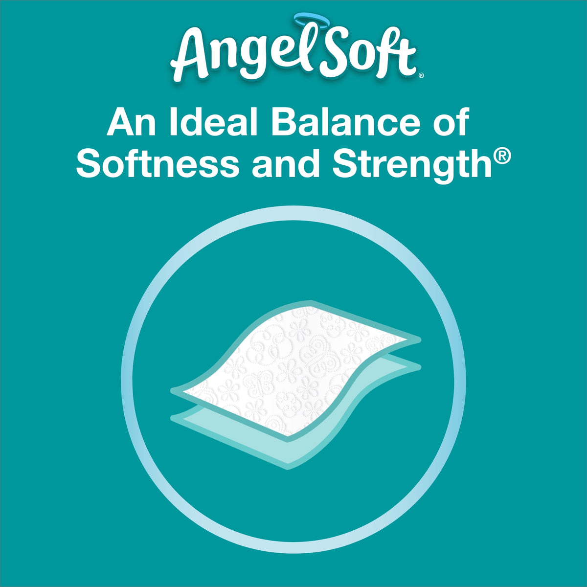 Angel Soft Toilet Paper, 18 Mega Rolls = 72 Regular Rolls, 2-Ply Bath