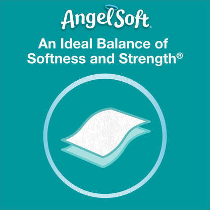 Angel Soft Toilet Paper, 18 Mega Rolls = 72 Regular Rolls, 2-Ply Bath