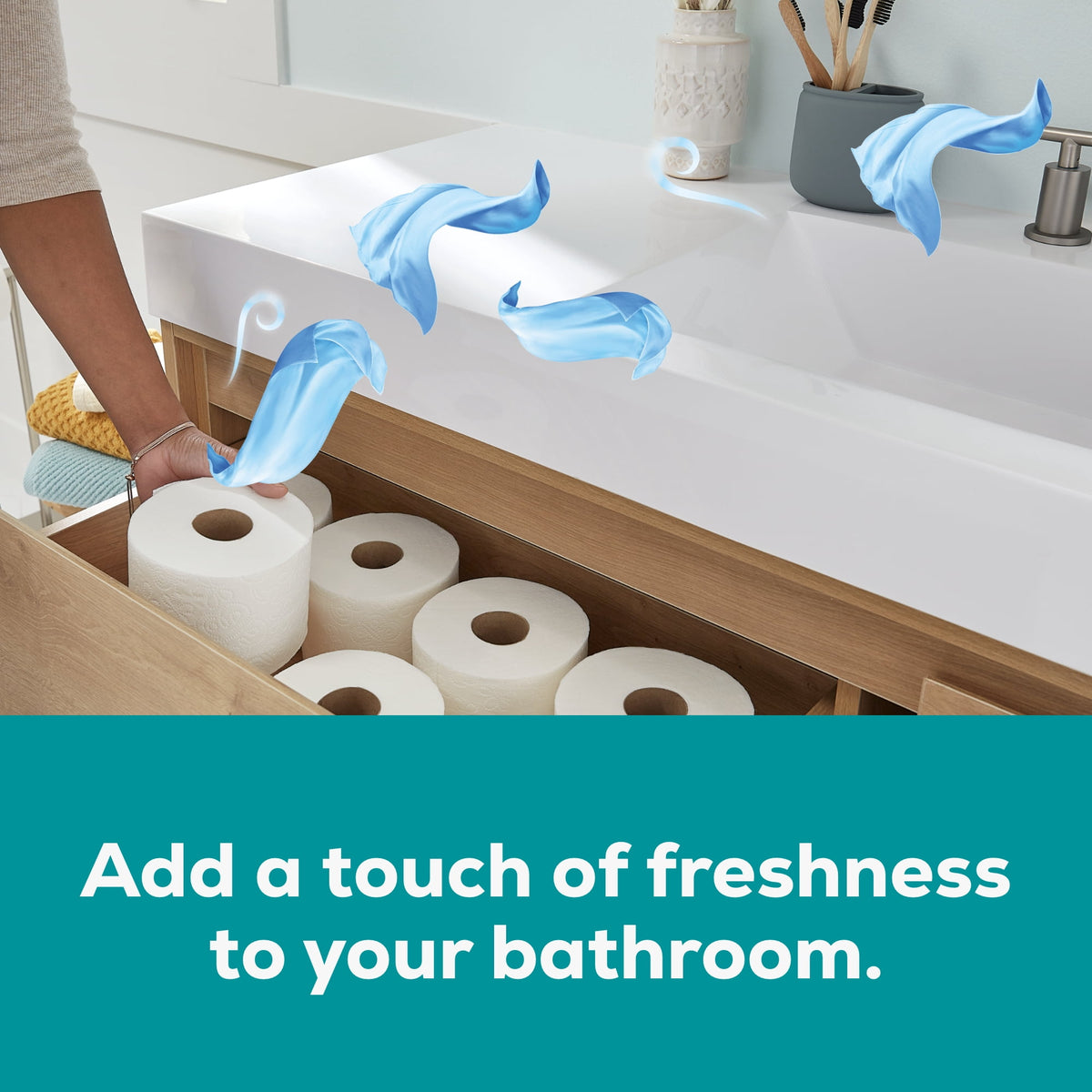 Angel Soft 2-Ply Toilet Paper, Fresh Linen Scented Tube, 12 Mega Rolls